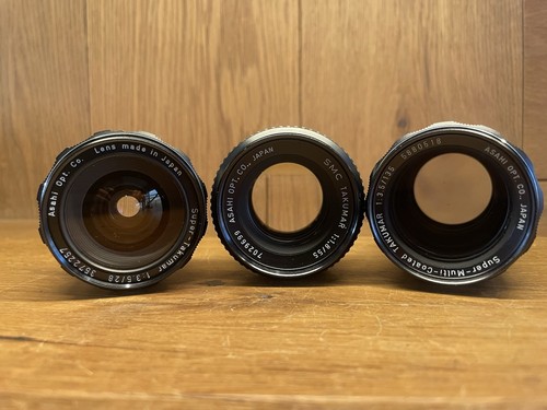 Lens set almost mint - *3,